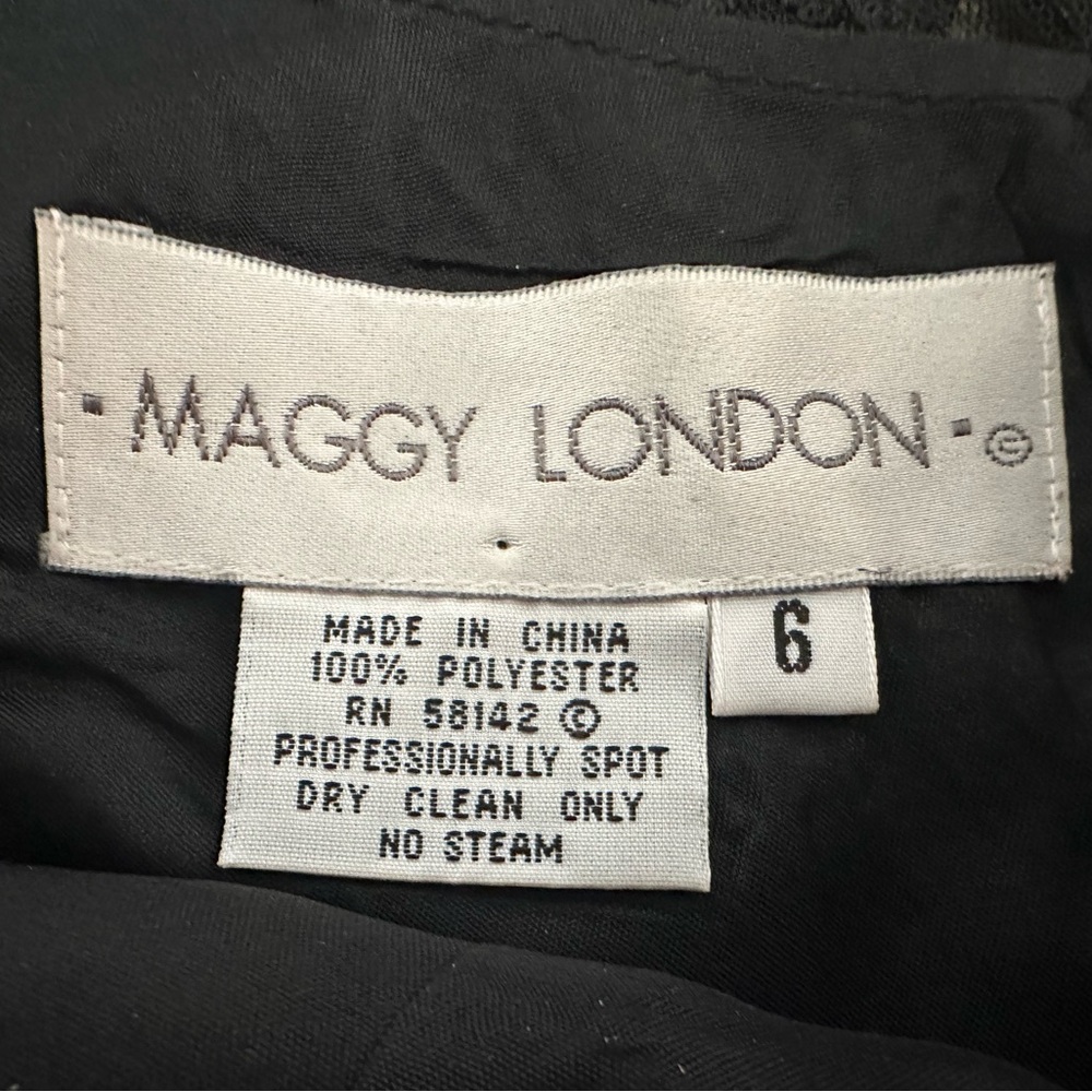 Maggy London Button Down Beaded Dress - Picture 6 of 6